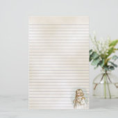 voorjaarsillustratie van het kind briefpapier (Staand voorkant)