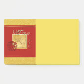 Voorjaarsjaar 2019 van het Chinese Varkenspad Post-it® Notes (Voorkant)