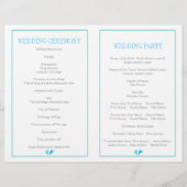 Voorjaarsjorprogramma blauwe bloemen (Achterkant)