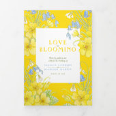 Voorjaarsjorren primus witte groene bruiloft drieluik programma (Cover)