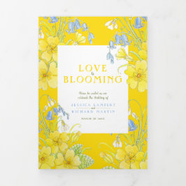 Voorjaarsjorren primus witte groene bruiloft drieluik programma