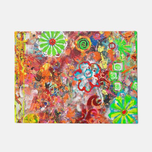 Voorjaarskoorts Deurmat (Voorkant)