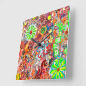 Voorjaarskoorts wandklok (Hoek)