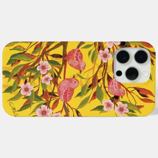 Voorjaarslied Waterverf Case-Mate iPhone Case (Achterkant (horizontaal))