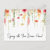 Voorjaarsmarkt vastgoed briefkaart (Voorkant)