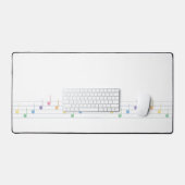 Voorjaarsmelodie (lineair) bureaumat (Keyboard & Muis)