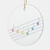 Voorjaarsmelodie (lineair) keramisch ornament (Links)