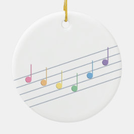 Voorjaarsmelodie (lineair) keramisch ornament
