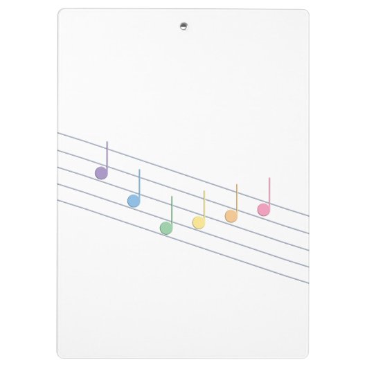 Voorjaarsmelodie (lineair) klembord (Achterkant)