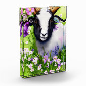 Voorjaarsoostergeit Kind Florence Waterverf Fotoblokken (Links)