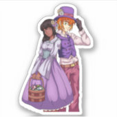 Voorjaarspaasverband Sticker (Voorkant)