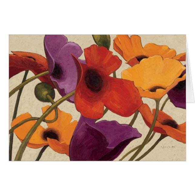 Voorjaarspapavers (Voorkant Horizontaal)