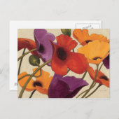 Voorjaarspapavers Briefkaart (Voorkant / Achterkant)