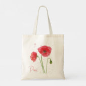 Voorjaarspapavers Tote Bag (Achterkant)