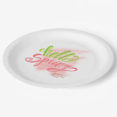 Voorjaarspartij Papieren Bordje (Gekanteld)