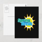 Voorjaarspauze 4 briefkaart (Voorkant / Achterkant)