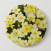Voorjaarsprimroses Ronde Button 4,0 Cm (Voorkant)