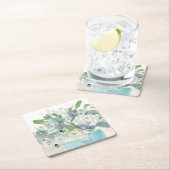 Voorjaarsregeling - Waterverf Bouquet Kartonnen Onderzetters (Insitu)