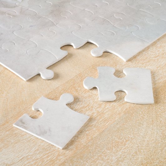 Voorjaarsregeling - Waterverf Bouquet Legpuzzel (Zijkant)