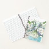 Voorjaarsregeling - Waterverf Bouquet Notitieboek (Binnen)