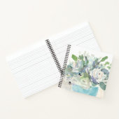 Voorjaarsregeling - Waterverf Bouquet Notitieboek (Binnen)
