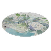 Voorjaarsregeling - Waterverf Bouquet Snijplank (Hoek)