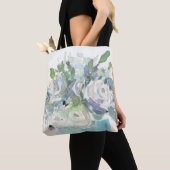 Voorjaarsregeling - Waterverf Bouquet Tote Bag (Dichtbij)