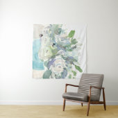 Voorjaarsregeling - Waterverf Bouquet Wandkleed (In Situ (horizontaal))