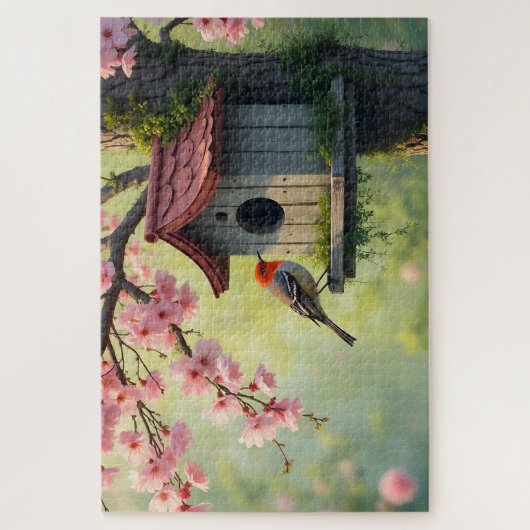 voorjaarsschoonmaak legpuzzel (Verticaal)