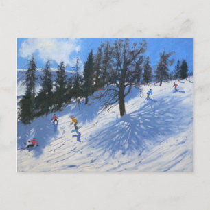 Voorjaarsskiers Verbier 2010 Briefkaart