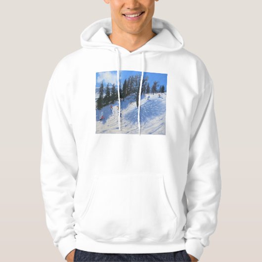 Voorjaarsskiers Verbier 2010 Hoodie (Voorkant)