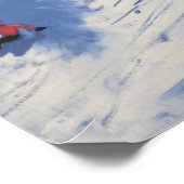 Voorjaarsskiers Verbier 2010 Poster (Hoek)