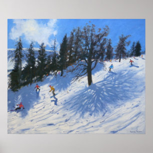 Voorjaarsskiers Verbier 2010 Poster