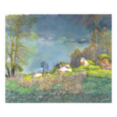 Voorjaarsstorm Foto Afdruk (Voorkant)