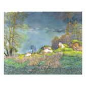 Voorjaarsstorm Foto Afdruk (Voorkant)