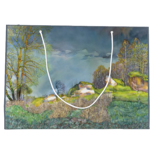 Voorjaarsstorm Large Cadeautasje (Achterkant)