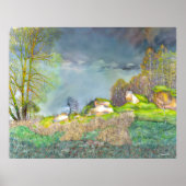 Voorjaarsstorm Poster (Voorkant)