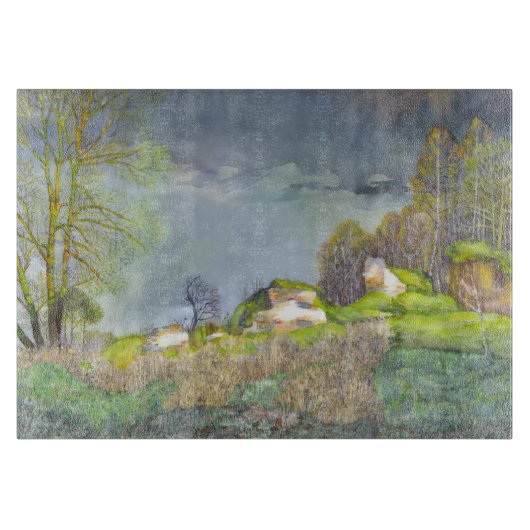 Voorjaarsstorm Snijplank (Voorkant)