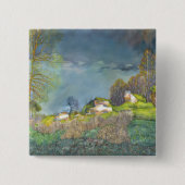 Voorjaarsstorm Vierkante Button 5,1 Cm (Voorkant)