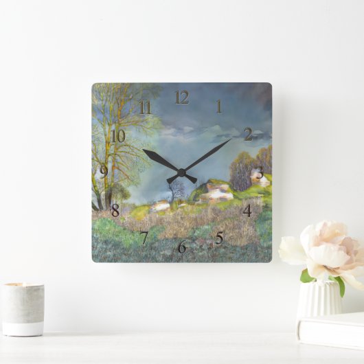 Voorjaarsstorm Vierkante Klok (Huis)