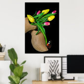 Voorjaarsstuwing Poster (Thuiskantoor)