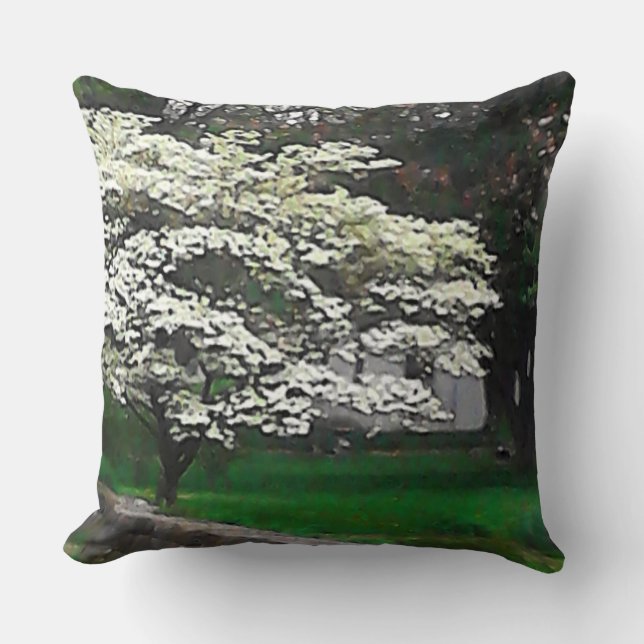 Voorjaarstijd 23 Square Pillow Kussen (Voorkant)