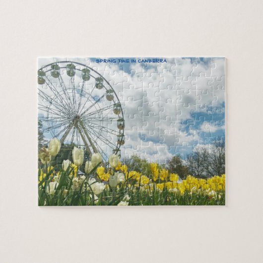 Voorjaarstijd in Canberra Australië Legpuzzel (Horizontaal)