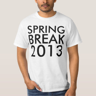 Voorjaarstop 2013 (20xx) in grote standaard aangep t-shirt