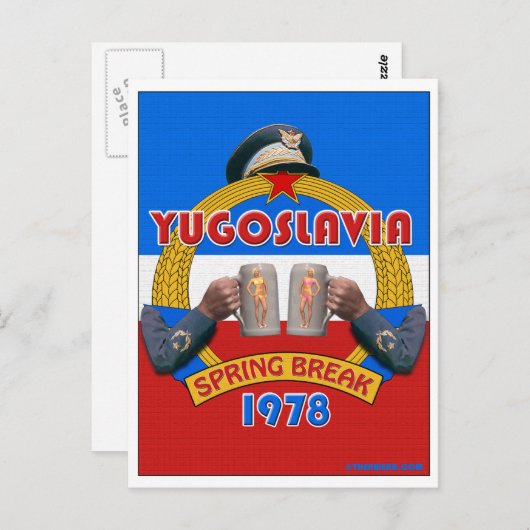 Voorjaarstop Joegoslavië 1978 Briefkaarten (Voorkant / Achterkant)