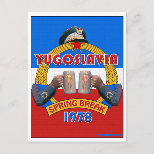 Voorjaarstop Joegoslavië 1978 Briefkaarten (Voorkant)