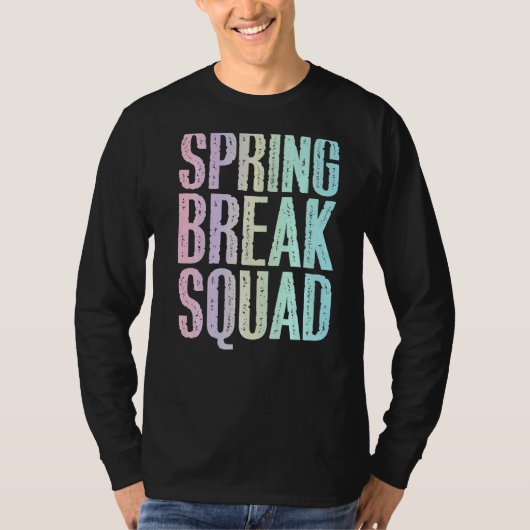 Voorjaarstrek lentevakantie t-shirt (Voorkant)
