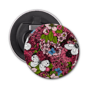 Voorjaarstuin 2 button flesopener