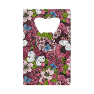 Voorjaarstuin 2 creditkaart flessenopener