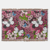 Voorjaarstuin 2 deken (Voorkant)